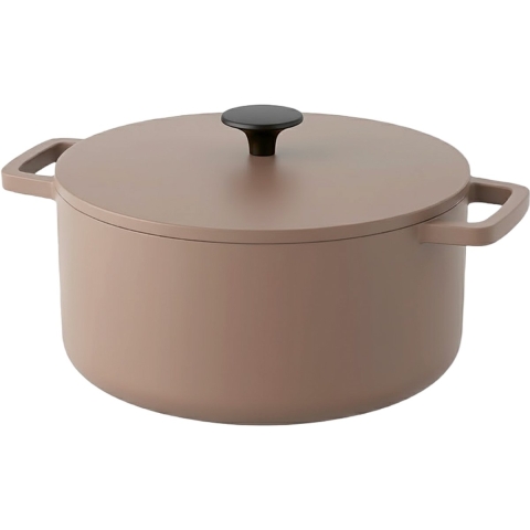 Taupe of Mind Gietijzeren Braadpan 24 cm - 4 liter