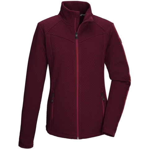 Killtec KOW 2 fleece vest dames rood.., XL
