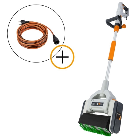 Batavia Maxxbrush Multi-Borstel 1020W 26 cm - Incl. Q - Link Verlengkabel - 15 m