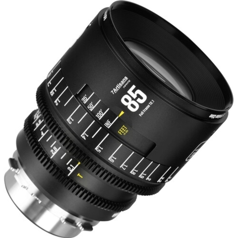 7Artisans INFINTE 85mm T2.1 Full-Frame Zwart - EF-mount