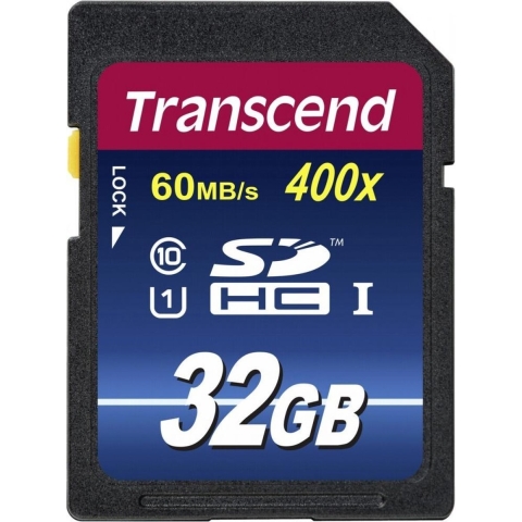 Transcend Premium 400 SDHC-kaart Industrial 32 GB Class 10, UHS-I