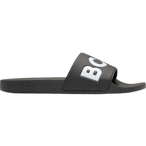 BOSS Black Aryeh_slid_rblg Slipper Zwart