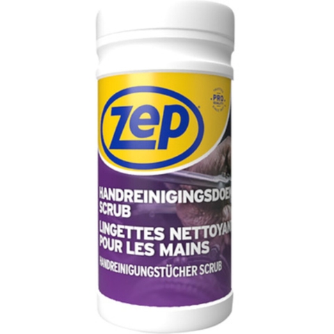 4x Zep Handreinigingsdoekjes Scrub 100 stuks