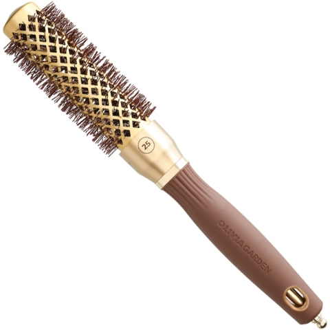 Olivia Garden Blowout Shine Wavy Bristles Gold&Brown 25