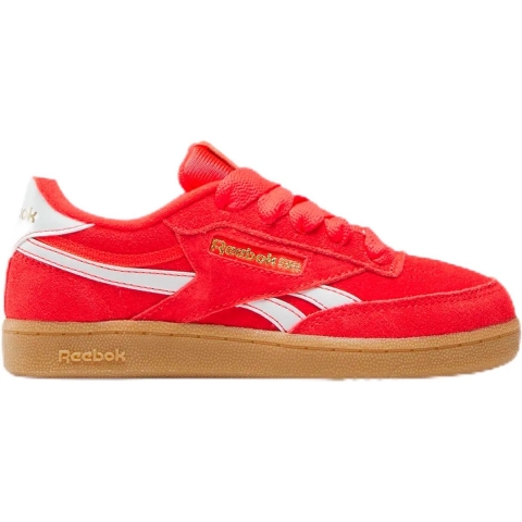 Reebok Schoenen - Club C Revenge - Rood/Wit/Goldmet - Reebok - 39 - Schoenen