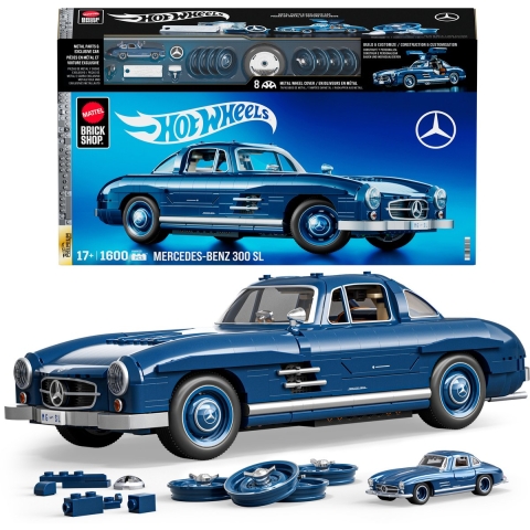 Hot Wheels Auto - Brick Shop Premium Serie - Mercedes-Benz - Hot Wheels - OneSize - Auto
