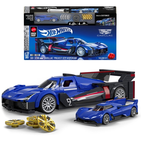 Hot Wheels Auto - Brick Shop Speed Serie - Cadillac GTP - Hot Wheels - OneSize - Auto