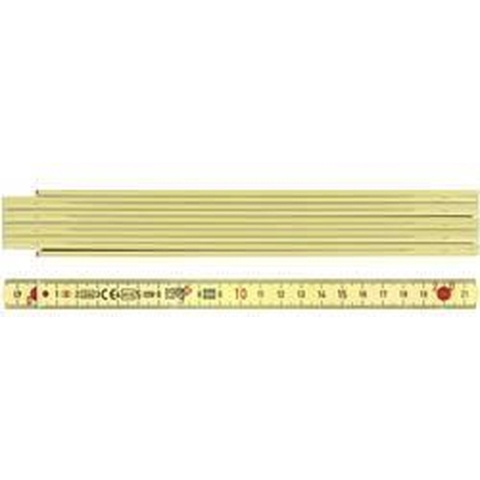 BMI 936990200 Duimstok 2 m Kunststof