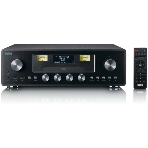 Imperial DABMAN280CDBK Radio/CD-speler FM, DAB+ DAB+, CD, Bluetooth, USB Zwart