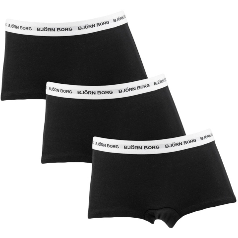 Björn Borg Boxershorts 3-pack - Logo - Multi - Björn Borg - 9-10 jaar (134-140) - Boxershorts
