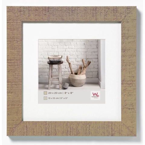walther+ design HO440C Wissellijst Papierformaat: 40 x 40 cm Beige