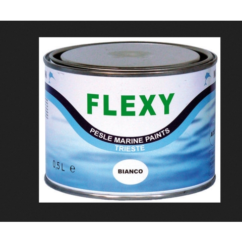Yachticon Flexibele rubberverf uitstekende hechting en elasticiteit 500 ml, rood