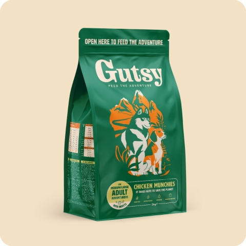 Gutsy Chicken&Insects for Medium/Large Adult | 2 kg