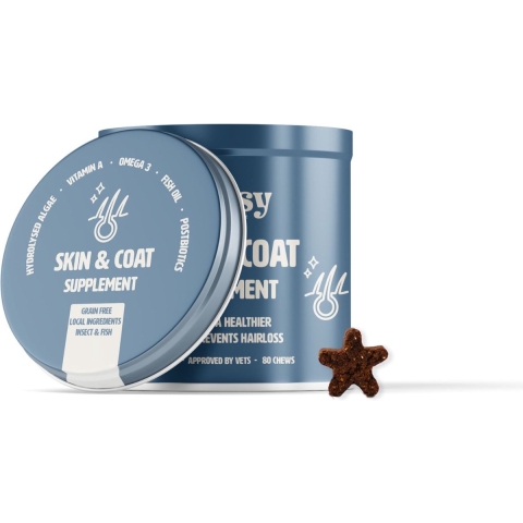 Gutsy Skin&Coat Supplement | 80 kauwtabletten