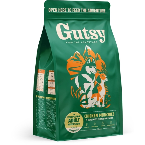 Gutsy Chicken&Insects for Medium/Large Adult | 6 kg