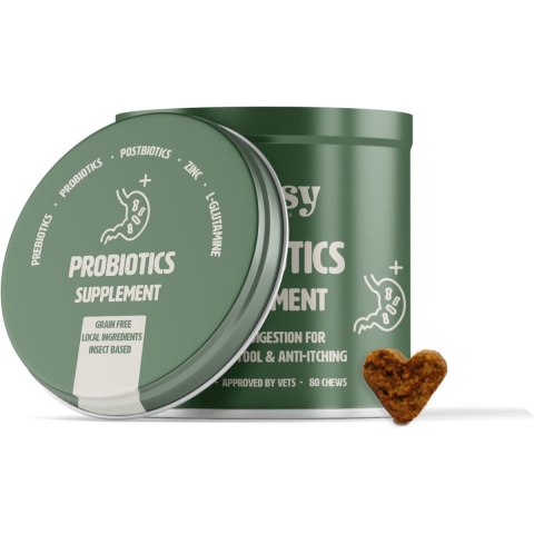 Gutsy Probiotics Supplement | 80 kauwtabletten
