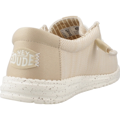 HEYDUDE Instappers Heren Wally Stretch Sox Beige 46 Mesh