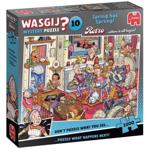 Wasgij Retro De Voorjaars-schoonmaak!