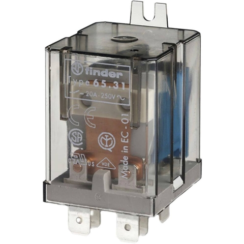 Finder 65.31.9.012.4309 Steekrelais 12 V/DC 30 A 1x NO 1 stuk(s)