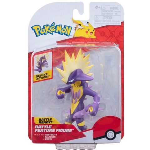 Pokemon Battle Feature Figure - Toxtricity (Jazwares)