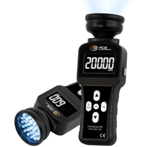 PCE Instruments PCE-DSX 100 Stroboscoop Optisch 1000 - 20000 omw/min