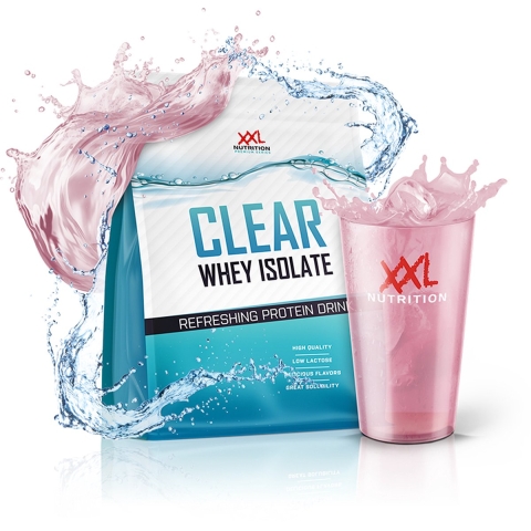 XXL Nutrition Clear Whey Isolate Aardbei Kers 500 gr