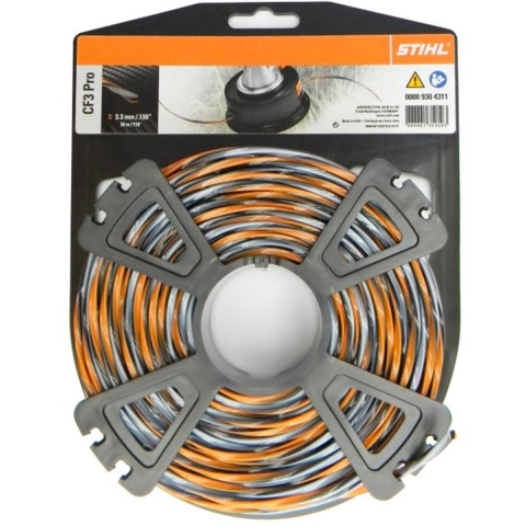 Stihl Accessoires maaidraad | Hightech CF3 Pro kruisvormig | Ø 3,3 mm x 36m - 00009304311