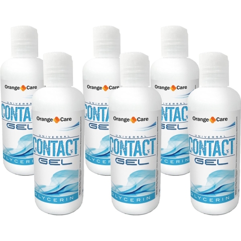 Orange Care Contact Gel - 6-pack