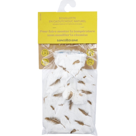 Sanodiane Warmwaterkruik Rubber Veren 1 l | 1 stuk