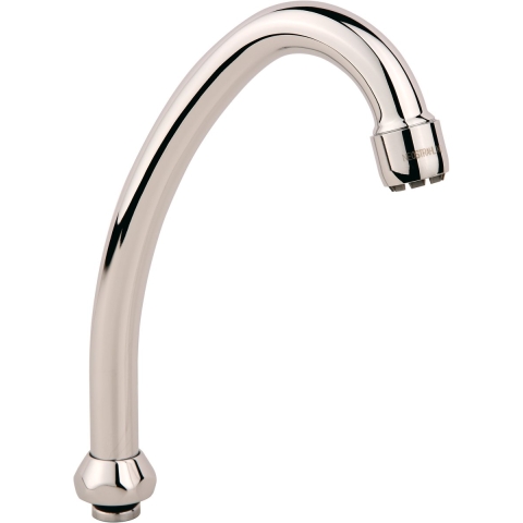 Kirchhoff Buisuitloop lagedruk, chroom, 3/4" x 165 mm - 98953118