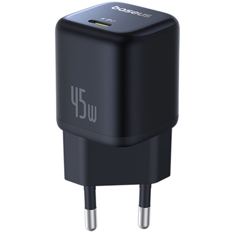 Baseus PicoGo GaN Laadapparaat 45W EU Zw
