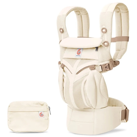 Buikdrager Ergobaby Omni Classic Mesh Limunous Ivory
