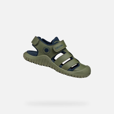 Geox Sandalen - JS. Fusbetto Pro - Sage/Navy - Geox - 26 - Sandalen