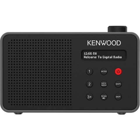 Kenwood CR-M25DAB Draagbare DAB+ Radio Zwart/Grijs