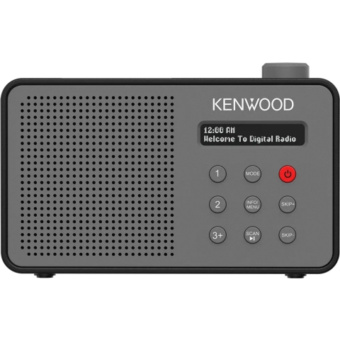Kenwood CR-M25DAB-H Draagbare DAB+ Radio Zwart/Grijs