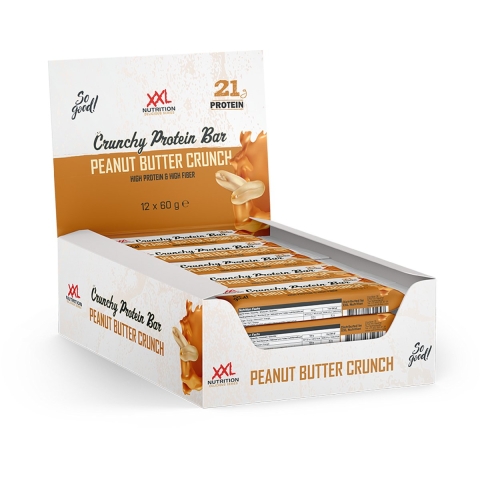 XXL Nutrition Crunchy Protein Bar Peanut Butter Crunch 12 x 60 gr