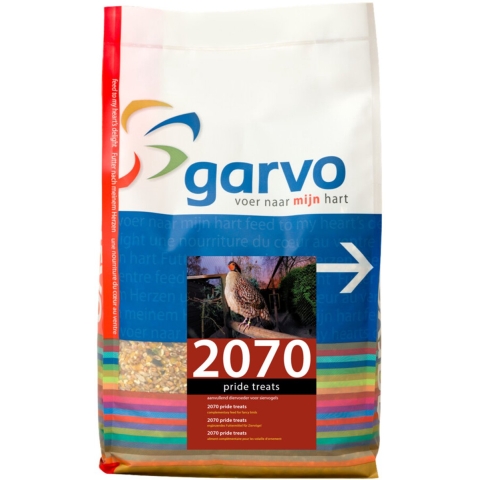 2x Garvo Vogelvoer Pride Treats (207020) 2 kg