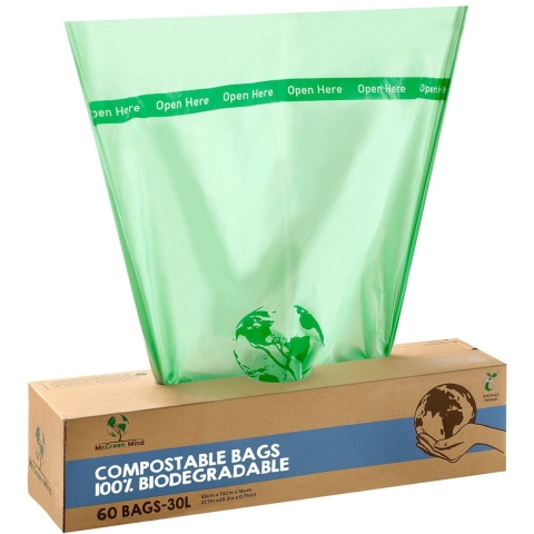 Mr. Green Mind Biozak 30 Liter 60 zakken