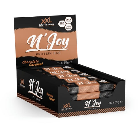XXL Nutrition N'joy Protein Bar Chocolate Caramel 15 x 55 gr