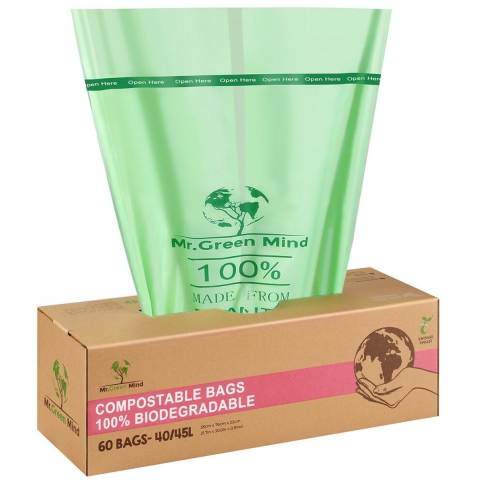Mr. Green Mind Biozak 40–45 Liter 60 zakken