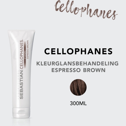 Sebastian Professional Cellophanes 300ml Espresso Brown