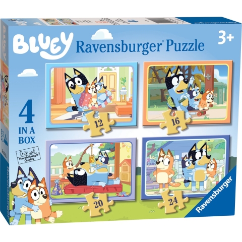 Ravensburger 4-in-1 puzzel Bluey