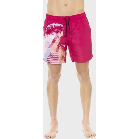 Zwemshorts met geometrisch figuurprint