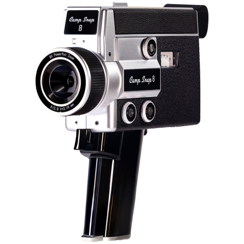 Campsnap Cs-8 Video Camera Black Camcorder Zwart/zilver