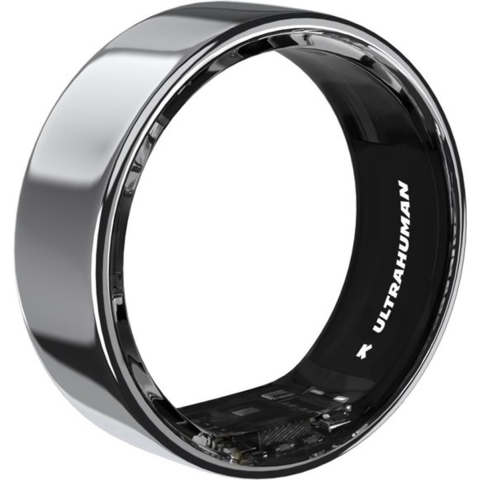 Ultrahuman Ring Air - Smarttracker - Geavanceerde sensoren - Zilver (maat 7)