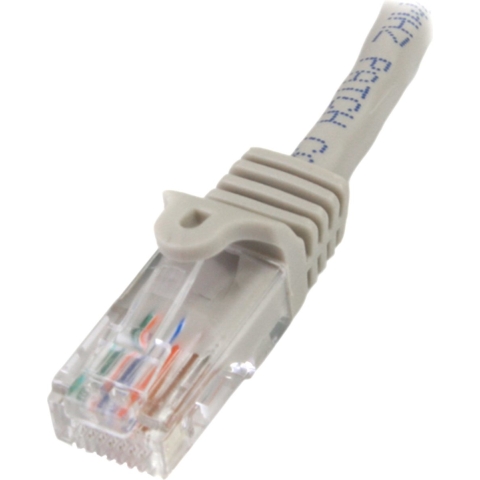 Startech 3m Gray Snagless UTP Cat5e Patc