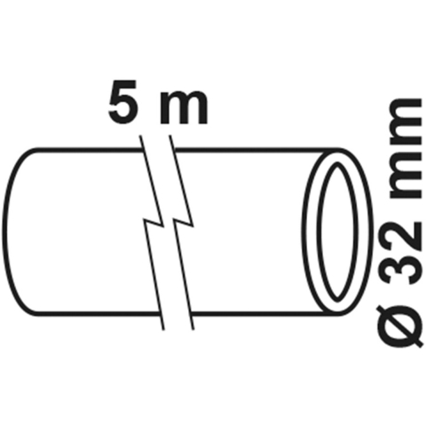 Kirchhoff HDPE-buis, Ø 32 mm, rol 5 m - 984830855