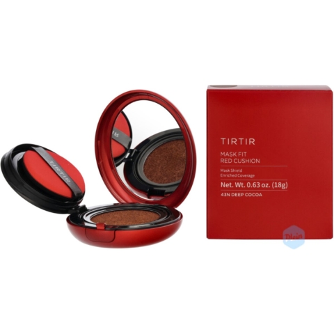 TIRTIR Mask Fit Red Cushion Foundation SPF40 43N Deep Cocoa 18 gr
