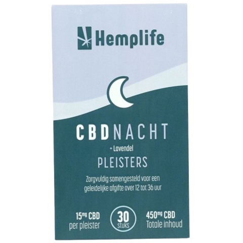 Hemplife CBD Nacht Pleisters