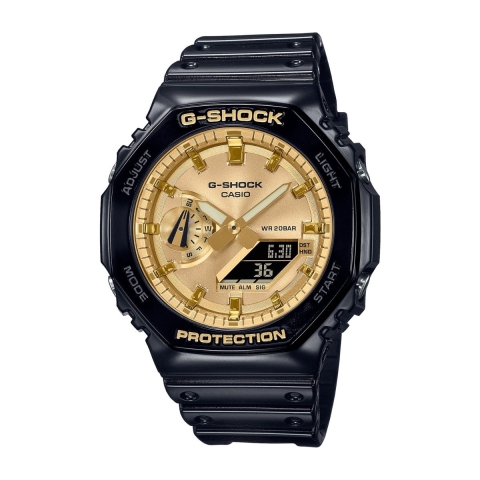 G-Shock GA-2100GB-1AER - Polshorloge - Quartz - Zwart
